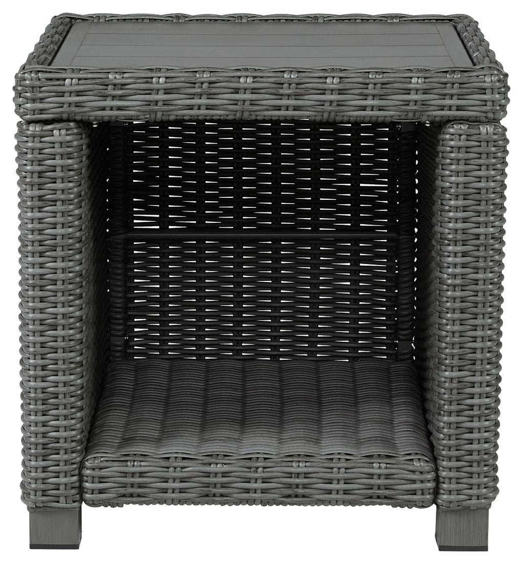 Elite Park - Square End Table - Gray by Unique Piece Furniture