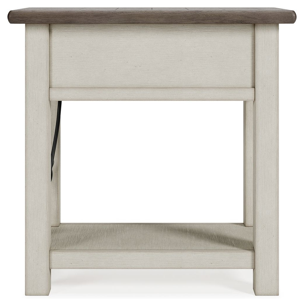 Bolanburg - Chair Side End Table by Unique Piece Furniture