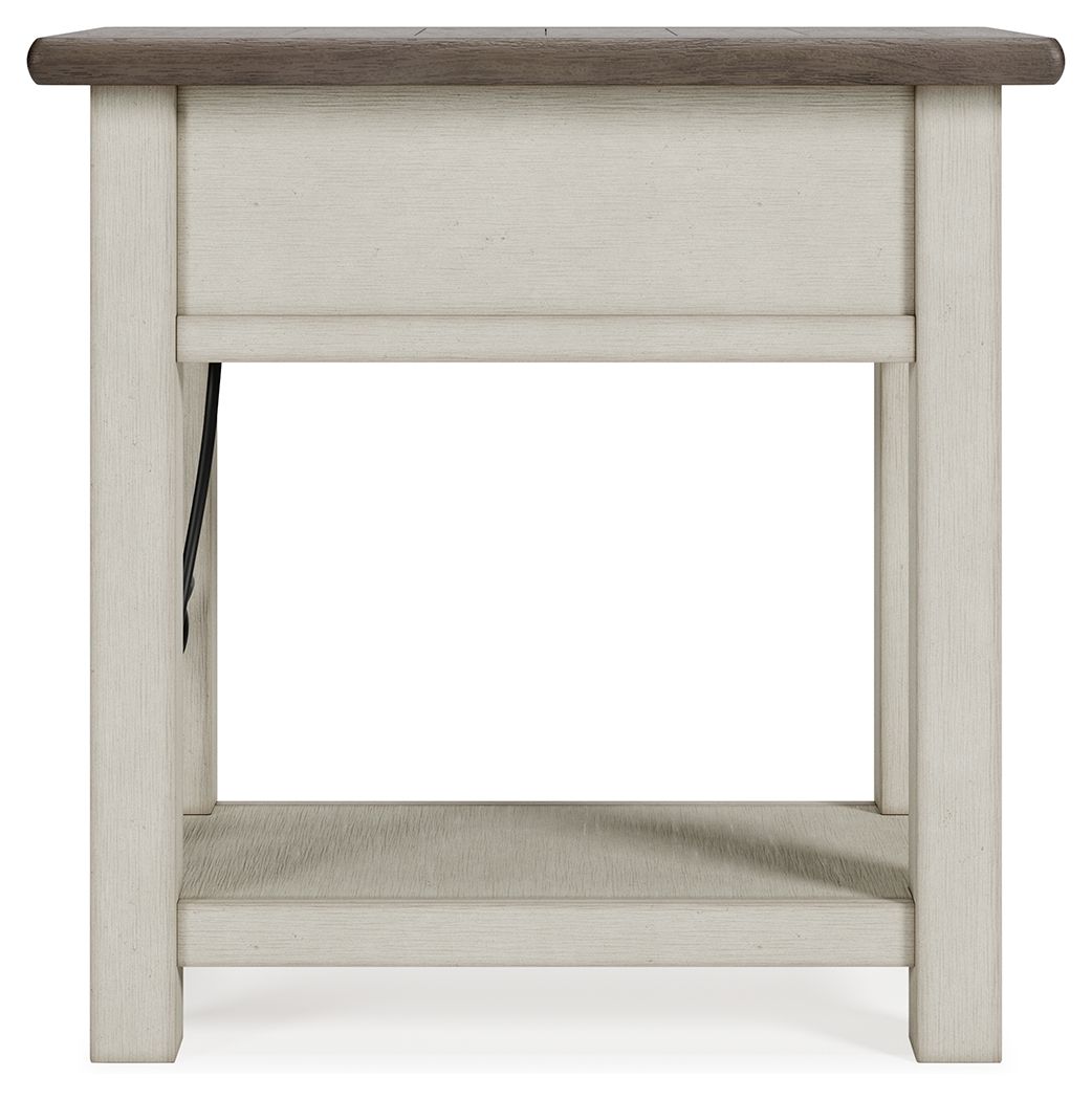 Bolanburg - Chair Side End Table by Unique Piece Furniture