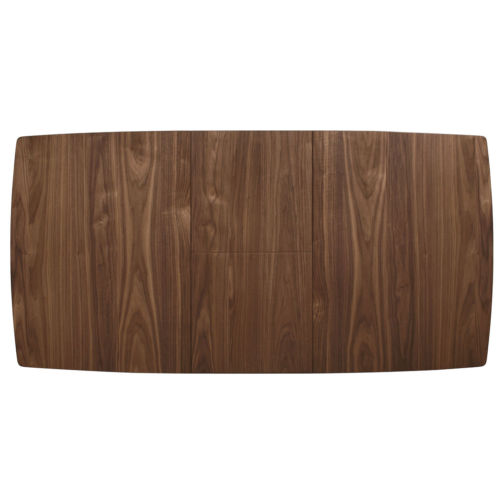 Alfredo 63-inch Extension Leaf Dining Table Natural Walnut by Unique Piece Furniture