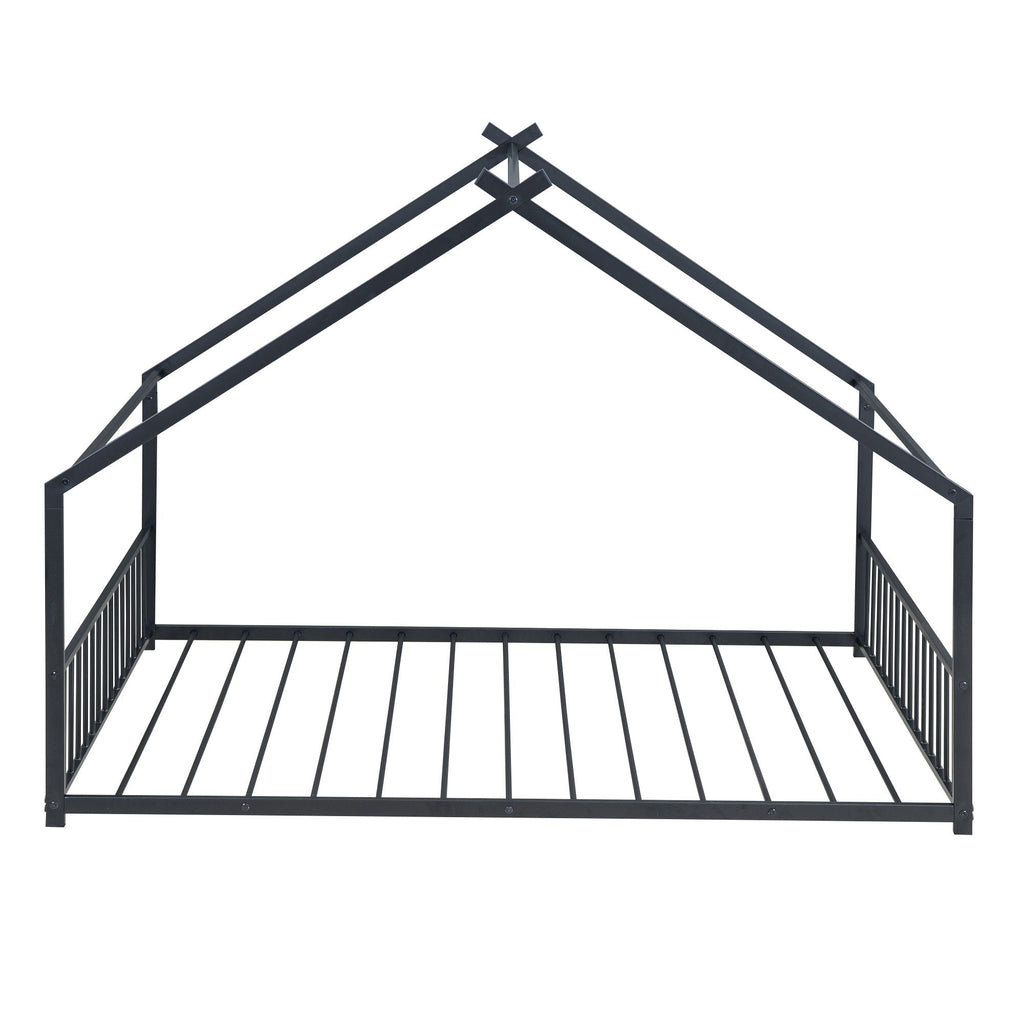Metal House Bed by Unique Piece Furniture