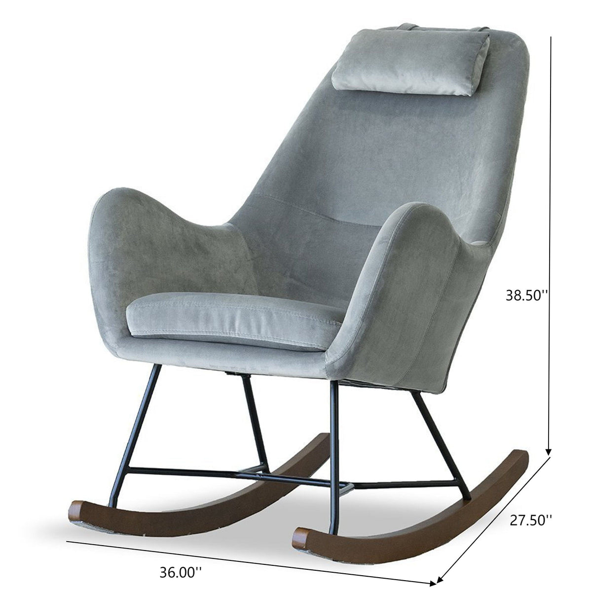 Chel - Mid-Century Modern Rocking Chair by Unique Piece Furniture