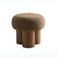 Versatile Mushroom Stool With Cushion by Unique Piece Furniture