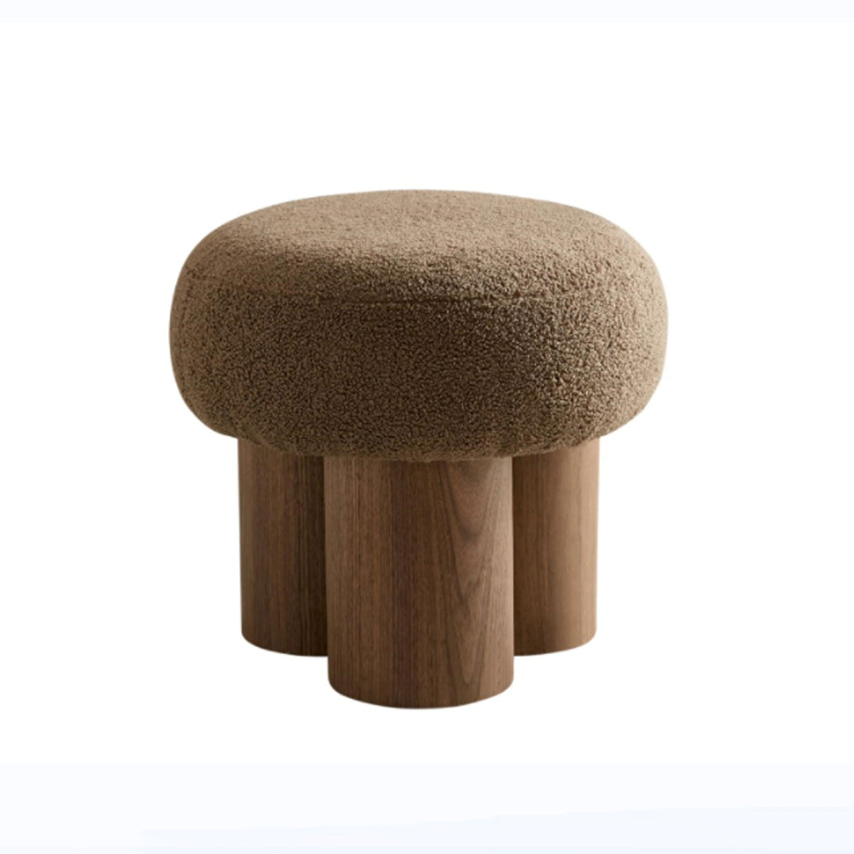 Versatile Mushroom Stool With Cushion by Unique Piece Furniture