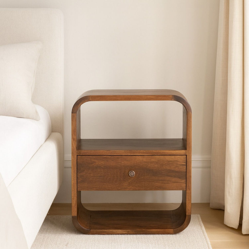 Curve Drawer Nightstand by Unique Piece Furniture