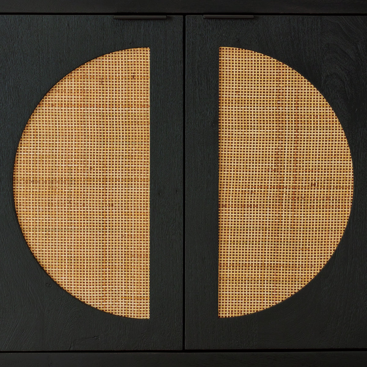 Cliffiings - Accent Cabinet - Black / Natural by Unique Piece Furniture