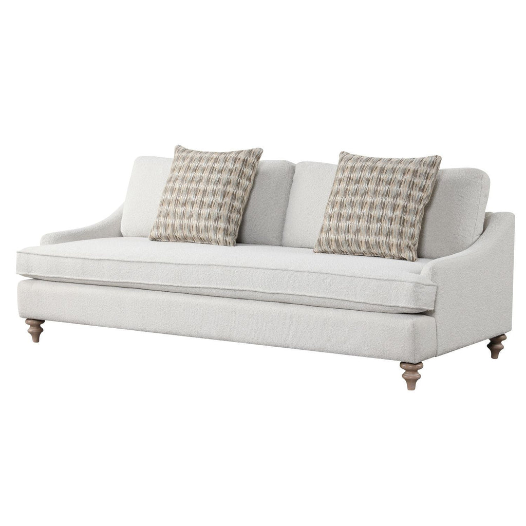 Sofa Single Reverable Cushion With 2 Pillows - Off White by Unique Piece Furniture