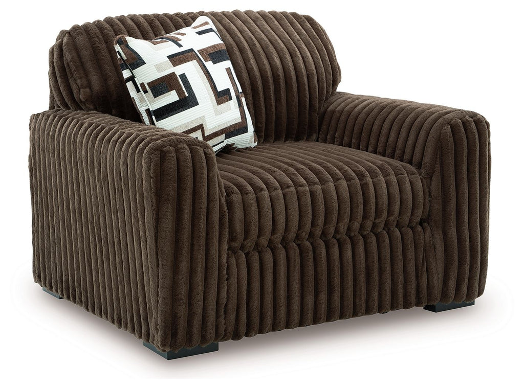 Midnight-Madness - Chair And A Half by Unique Piece Furniture