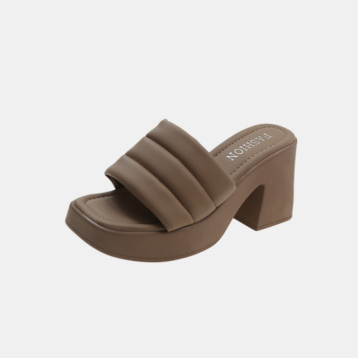 Open Toe Block Heel Sandals by Wild and Free Boutique