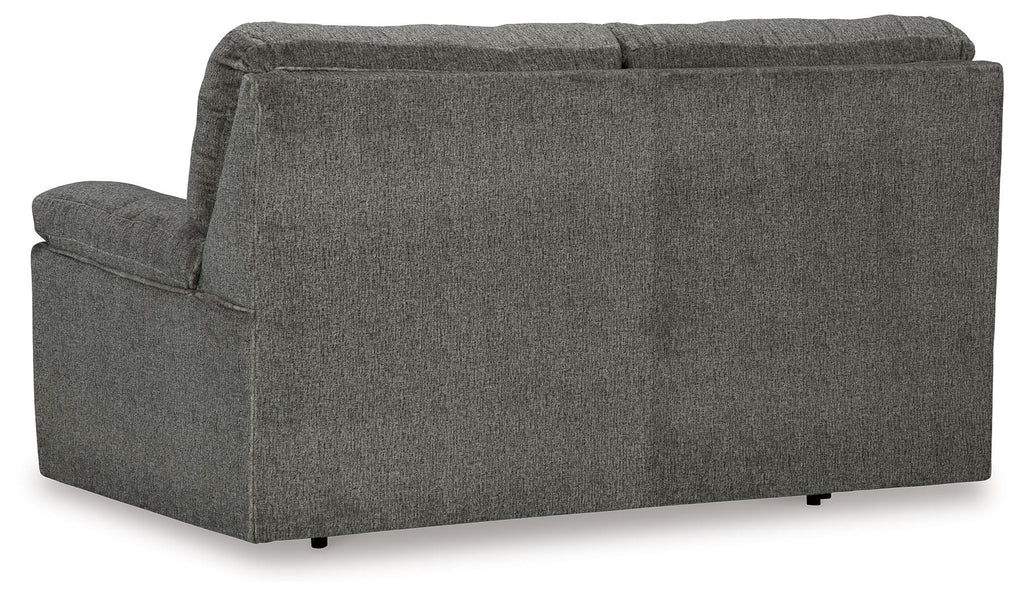 Bindura - Glider Loveseat - Mineral by Unique Piece Furniture