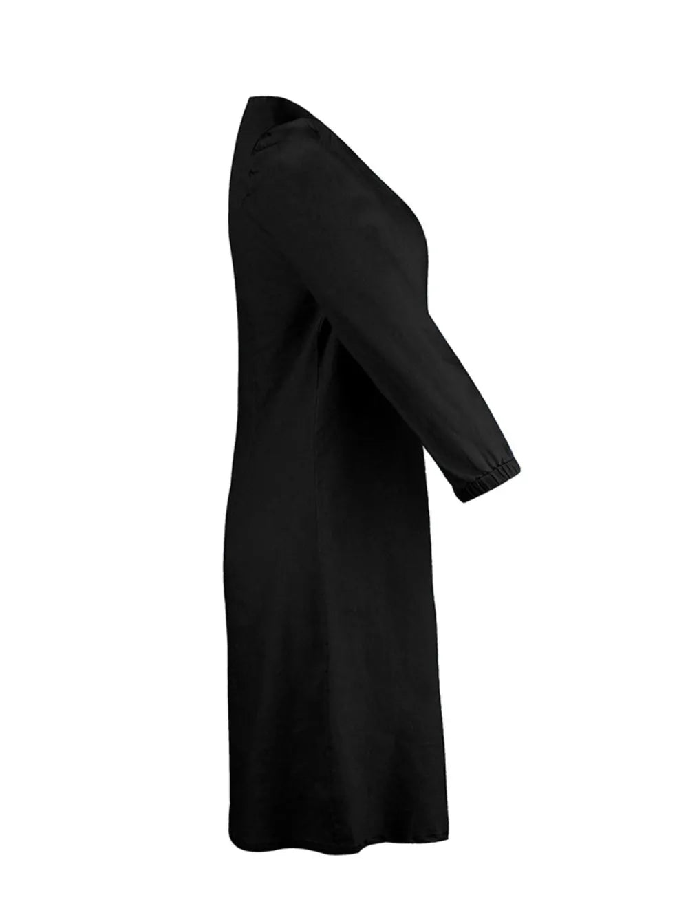Full Size V-Neck Half Sleeve Dress by Wild and Free Boutique
