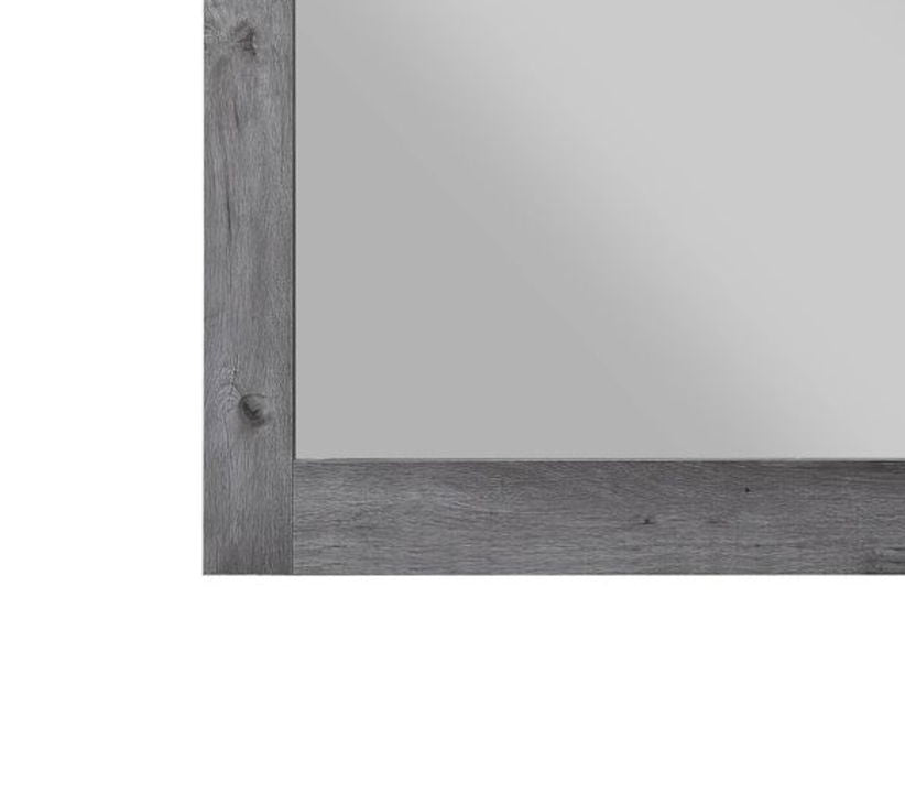 Vidalia - Rustic Mirror - Gray / Oak by Unique Piece Furniture