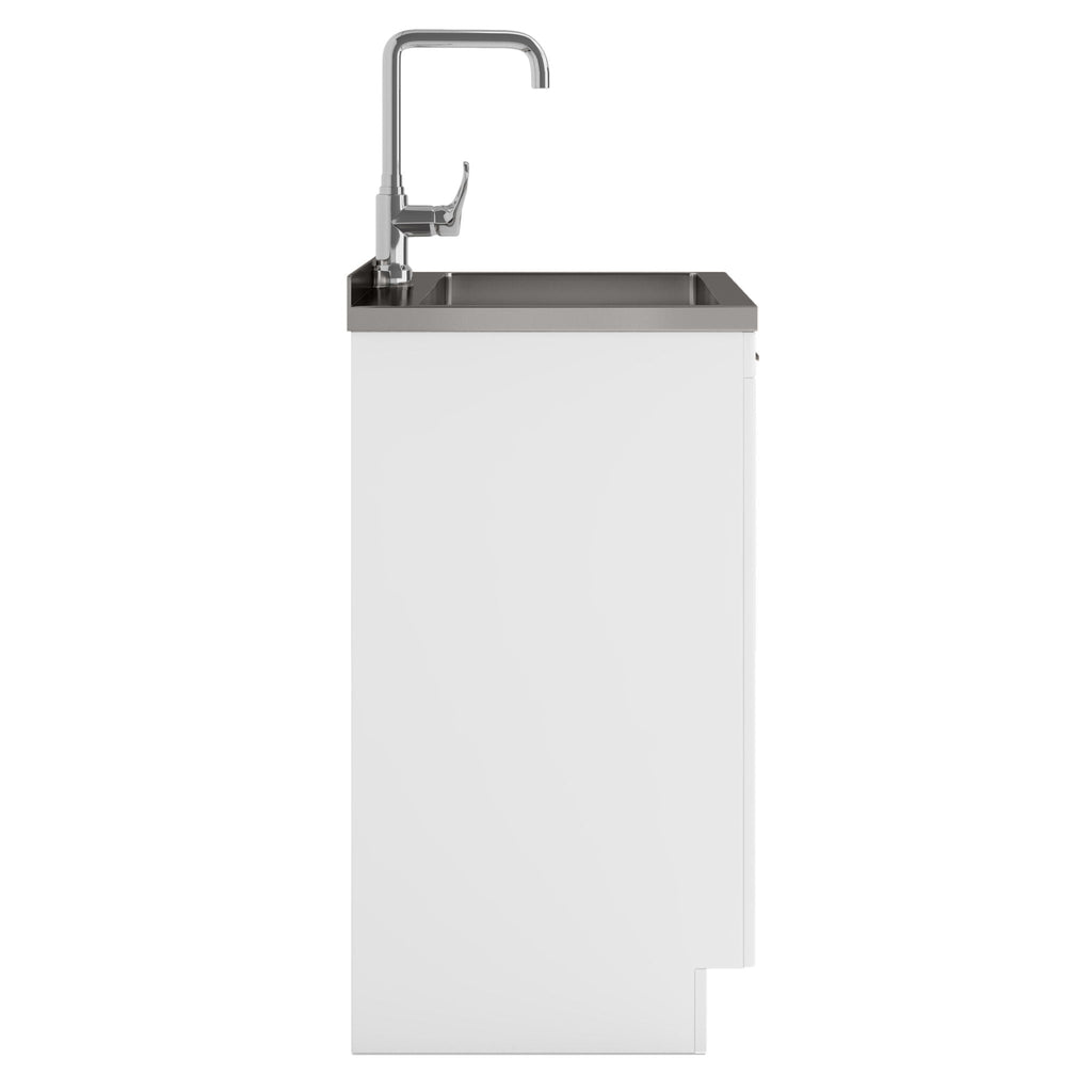 Murphy - Laundry Cabinet & Faucet And Stainless Steel Sink by Unique Piece Furniture