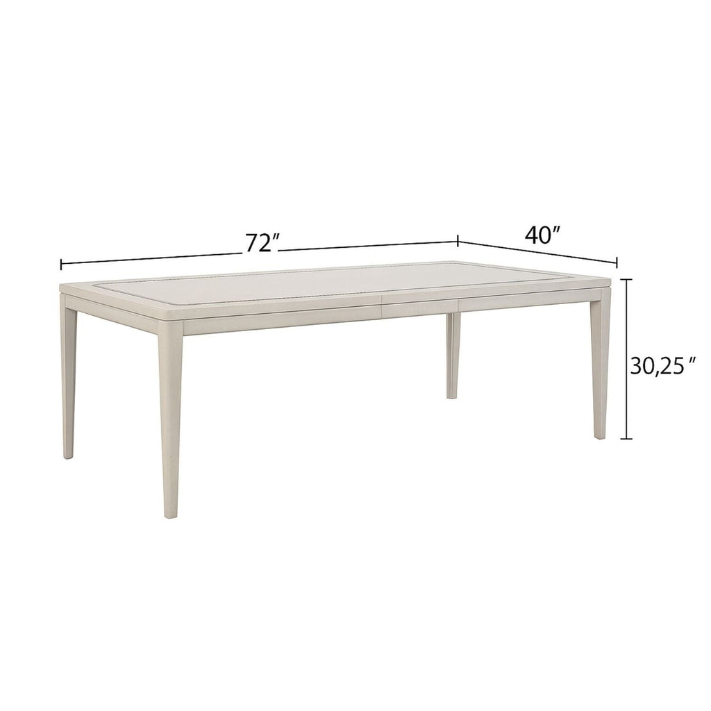 Expandable Dining Table - Vanilla White by Unique Piece Furniture