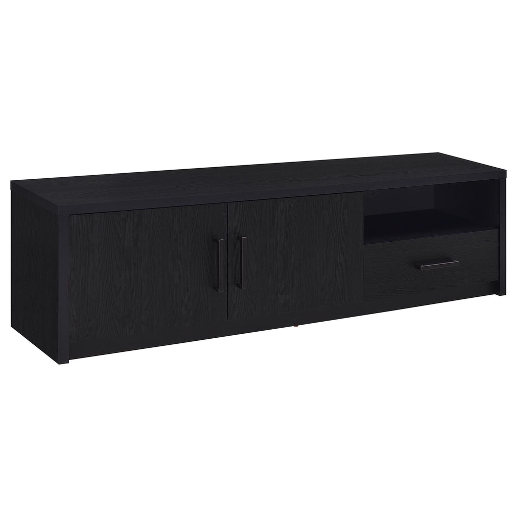 Murray 70-inch 2-door TV Stand Media Console Black by Unique Piece Furniture