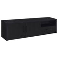 Murray 70-inch 2-door TV Stand Media Console Black by Unique Piece Furniture
