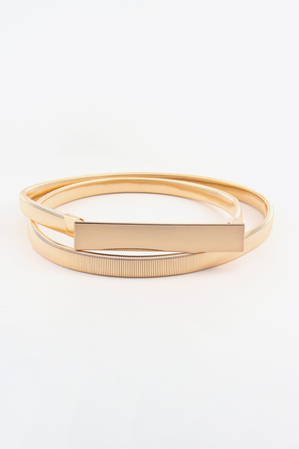 Elastic Iron Skinny Belt by Wild and Free Boutique