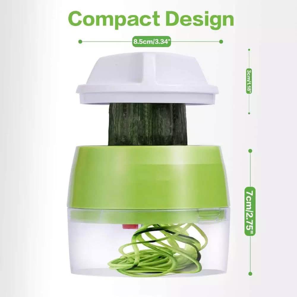4-in-1 Fruit Vegetable Slicer Adjustable Spiral Grater by DailySale