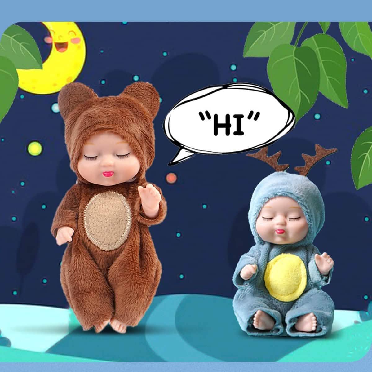 4 Inch Mini Reborn Baby Doll by DailySale