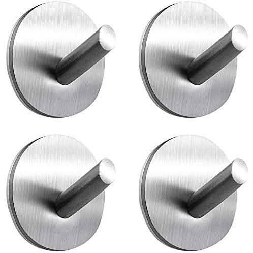 4-Pack: Heavy Duty Durable 304 Stainless Steel Wall Hangers by DailySale