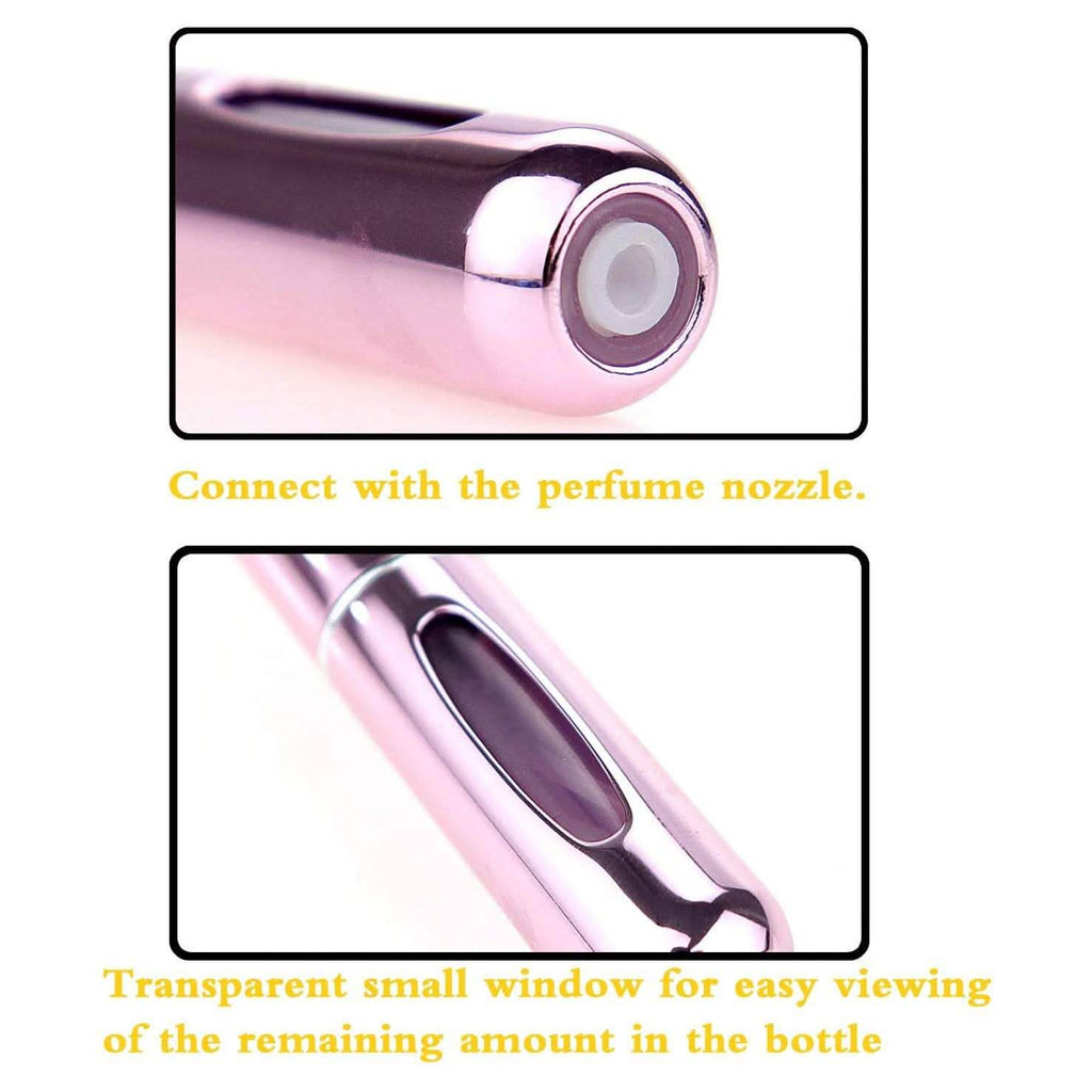 12-Pack: Portable Mini Refillable Perfume Atomizer Bottle by DailySale