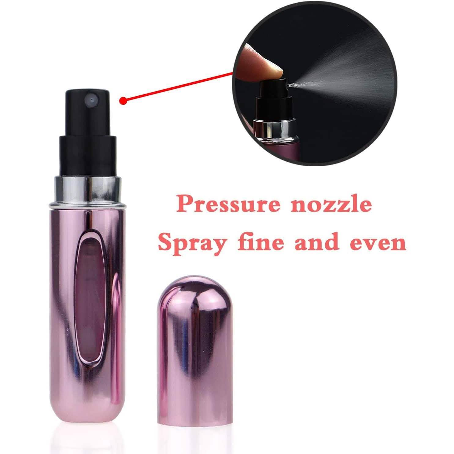 12-Pack: Portable Mini Refillable Perfume Atomizer Bottle by DailySale