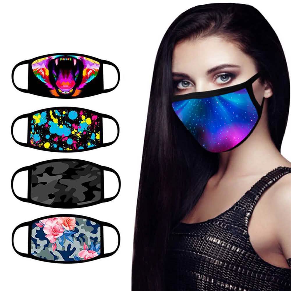 4-Pack: Reusable Cotton Face Mask by DailySale