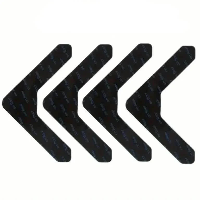 4-Pack: Reusable Non-Slip Carpet Rug Stickers by DailySale