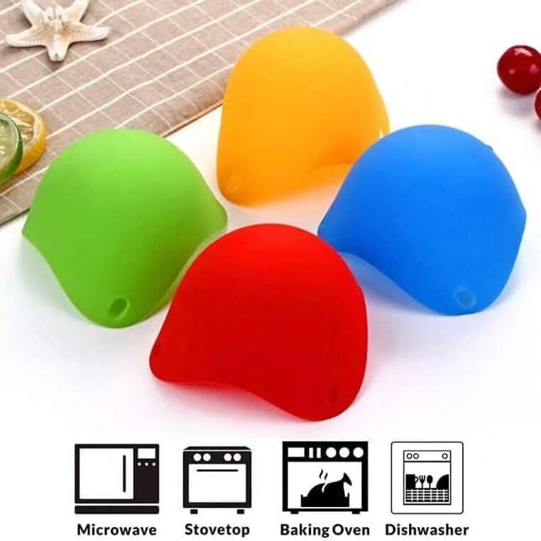 4-Pack: Silicone Egg Cooker by DailySale