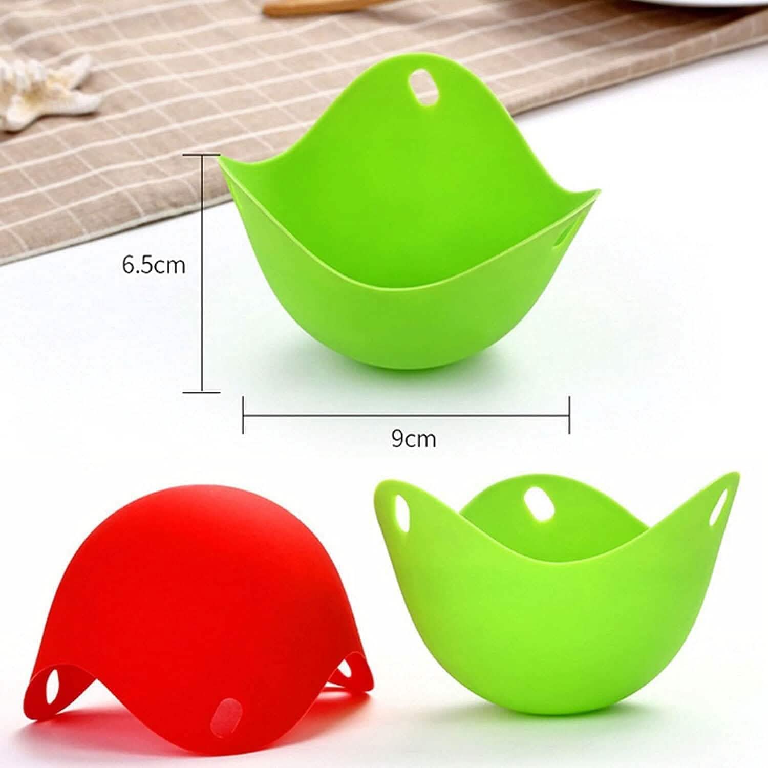 4-Pack: Silicone Egg Cooker by DailySale