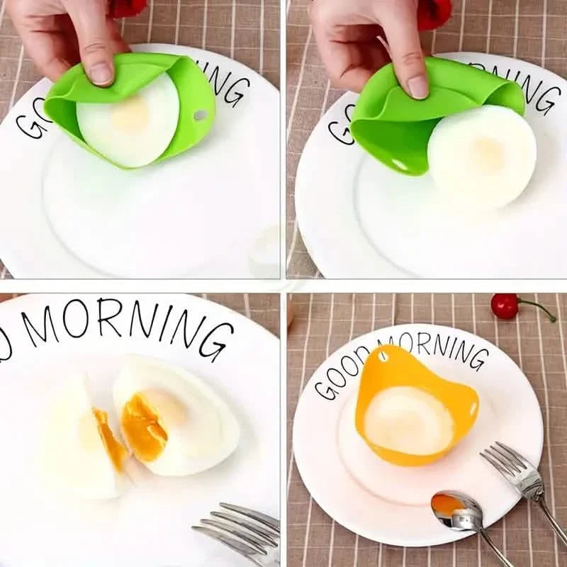 4-Pack: Silicone Egg Cooker by DailySale
