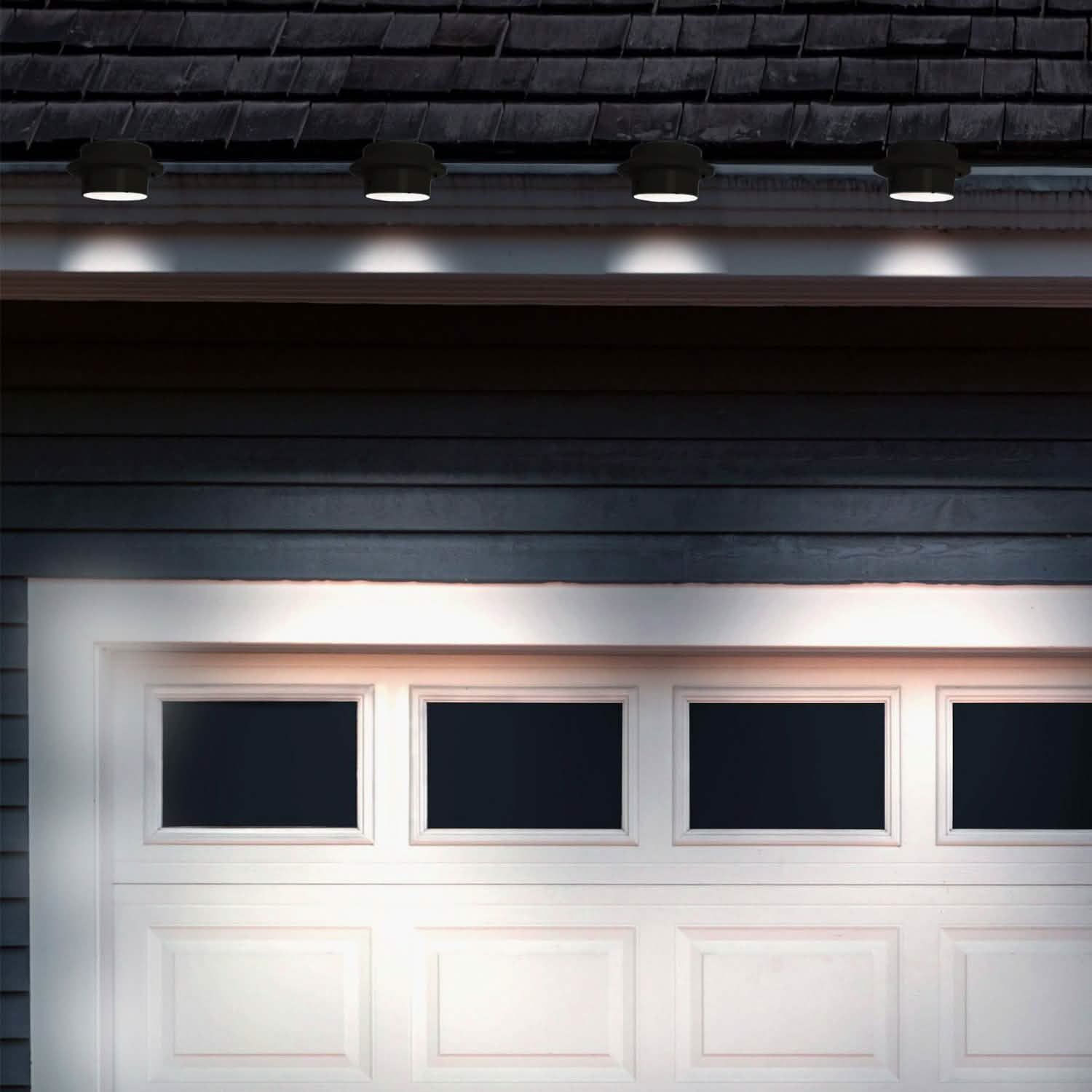 4-Pack: Solar-Powered LED Outdoor Lights by DailySale