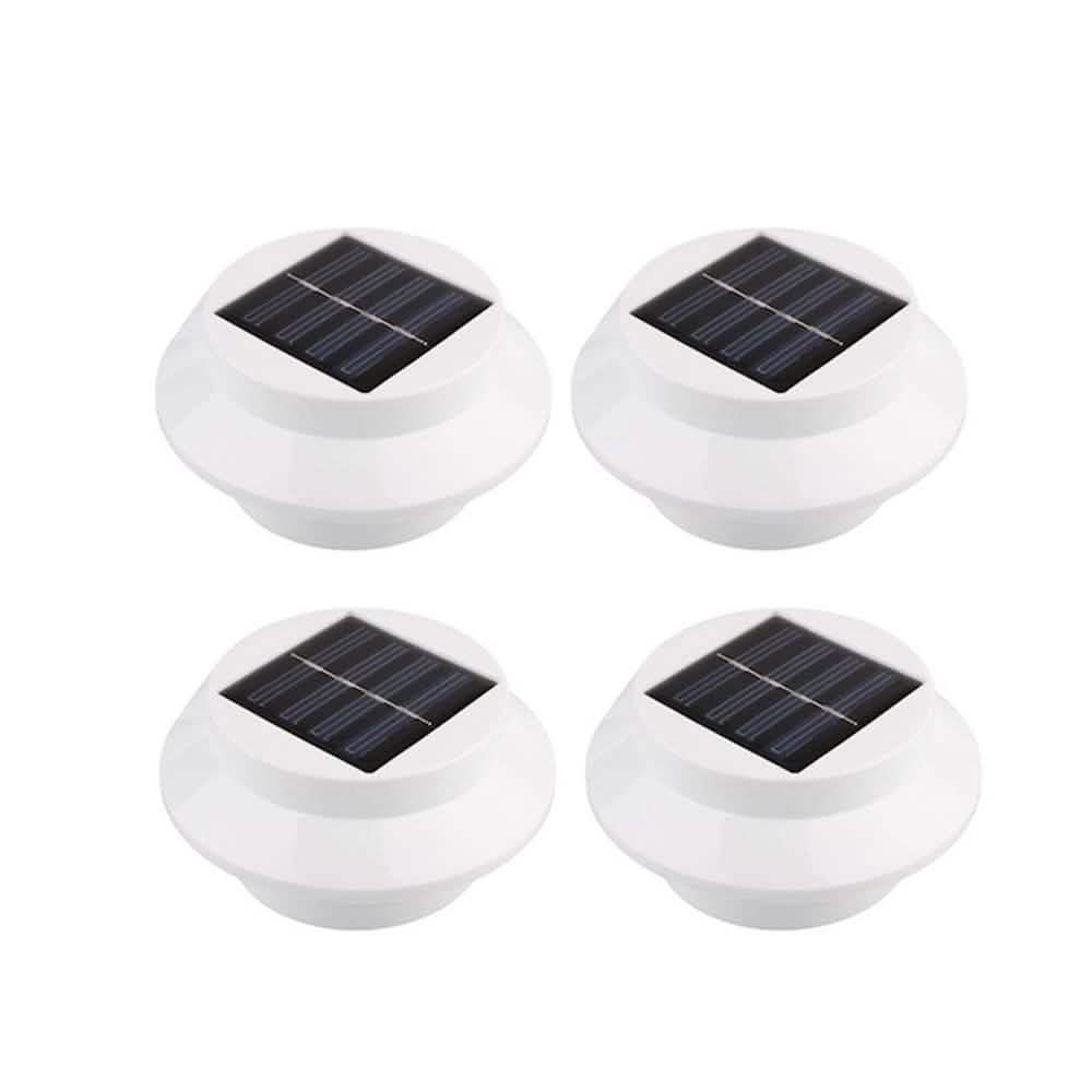 4-Pack: Solar-Powered LED Outdoor Lights by DailySale