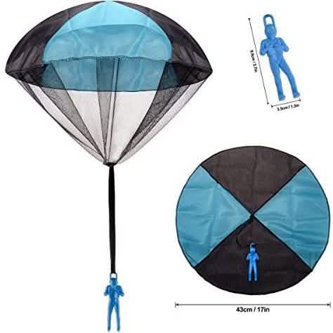 4-Pack: Tangle Free Throwing Toy Parachute by DailySale