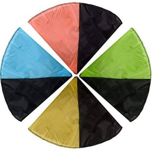 4-Pack: Tangle Free Throwing Toy Parachute by DailySale