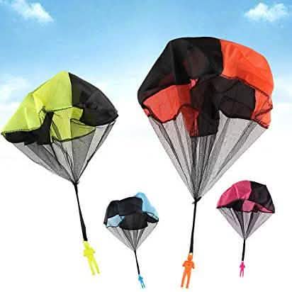 4-Pack: Tangle Free Throwing Toy Parachute by DailySale