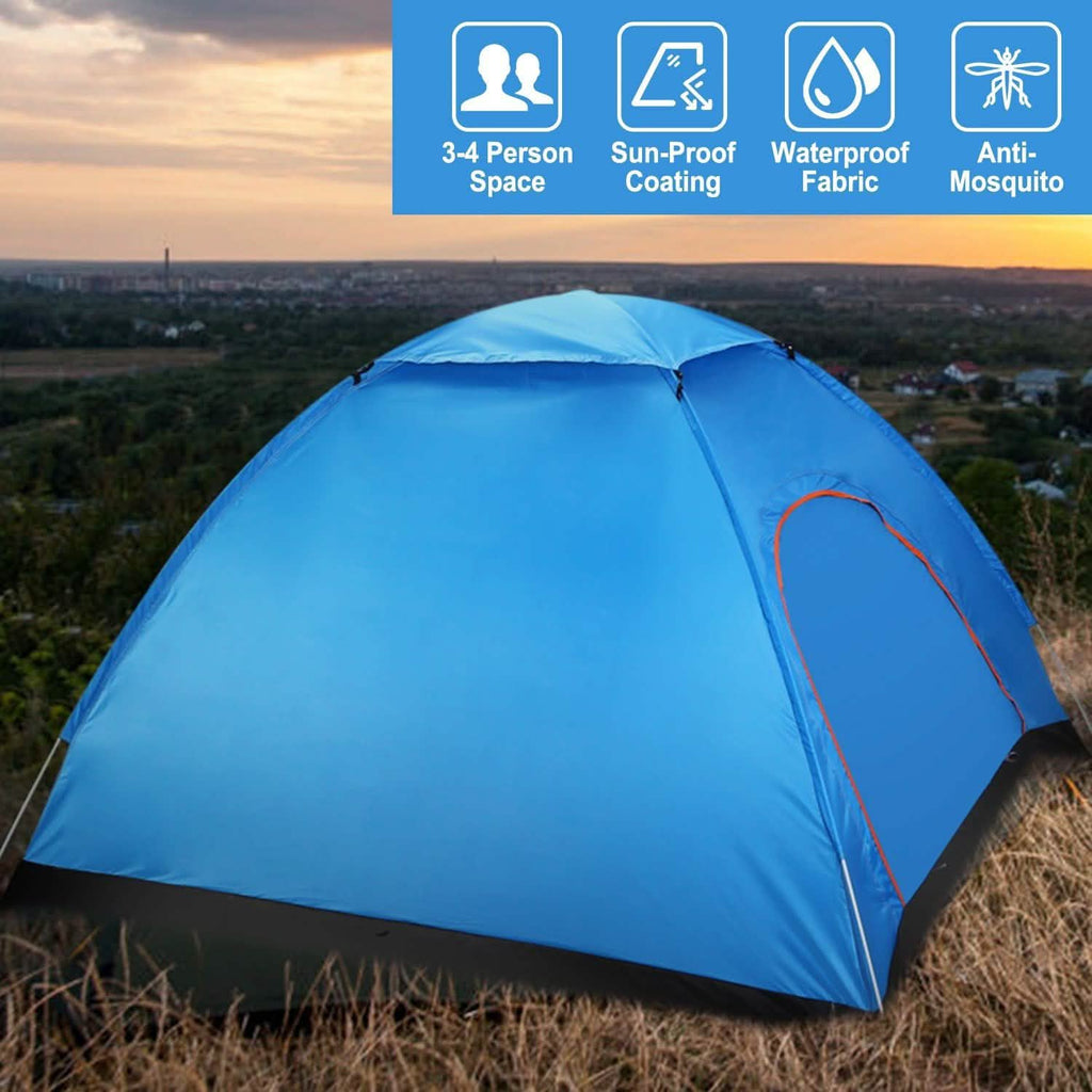 4 Persons Camping Waterproof Tent by DailySale