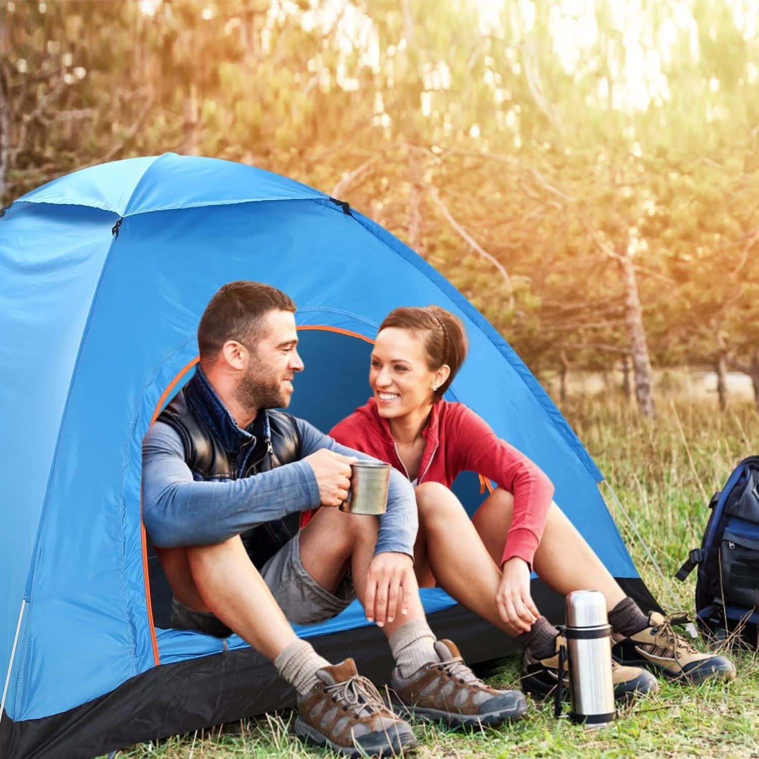 4 Persons Camping Waterproof Tent by DailySale