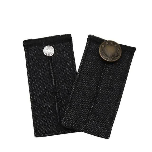 4-Piece: Jeans Elastic Waistband Button Extender Belt by DailySale