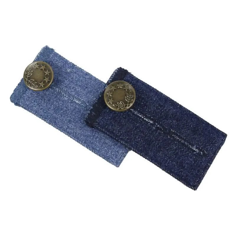 4-Piece: Jeans Elastic Waistband Button Extender Belt by DailySale