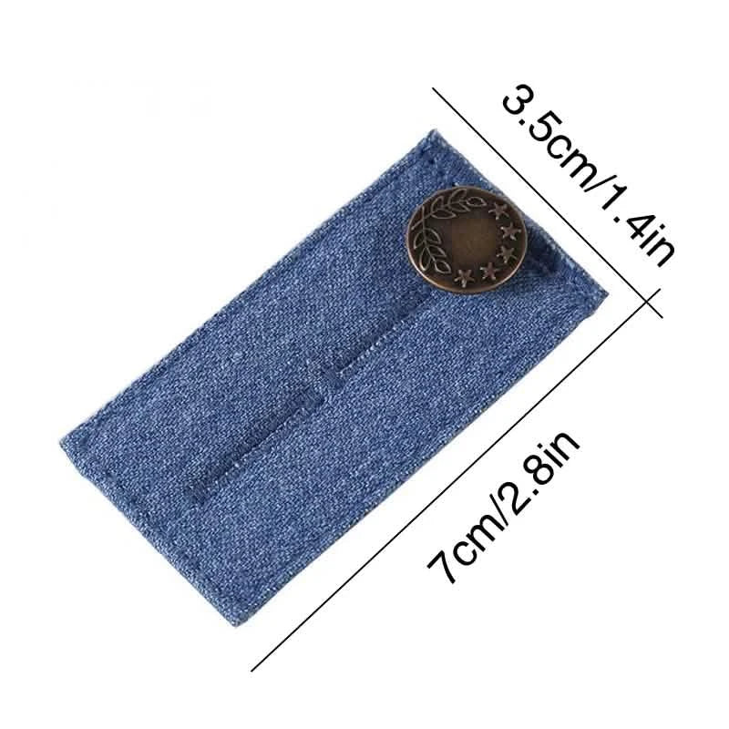 4-Piece: Jeans Elastic Waistband Button Extender Belt by DailySale