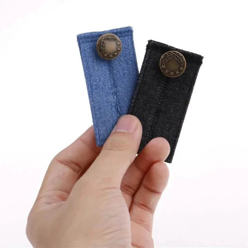 4-Piece: Jeans Elastic Waistband Button Extender Belt by DailySale