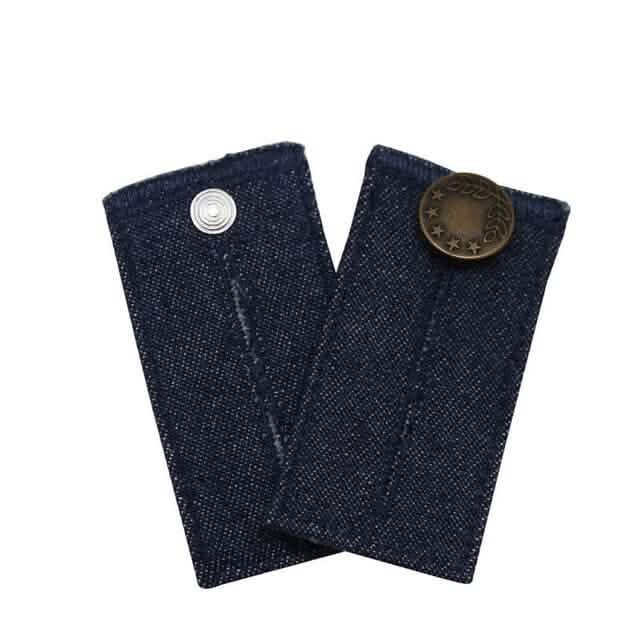 4-Piece: Jeans Elastic Waistband Button Extender Belt by DailySale