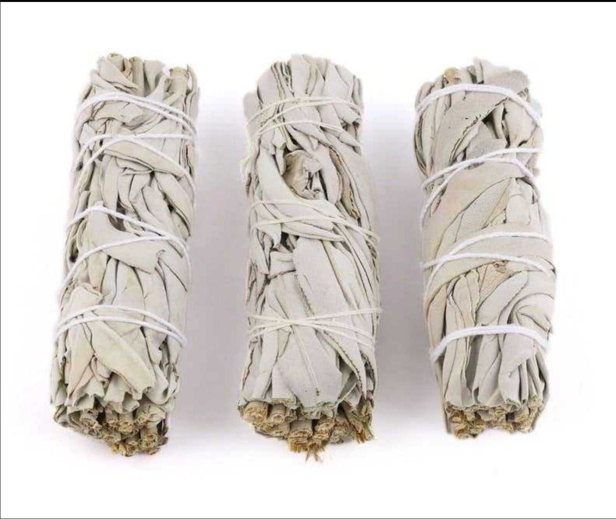 White Sage Smudge Stick (4 in.) by Sacred Crystals