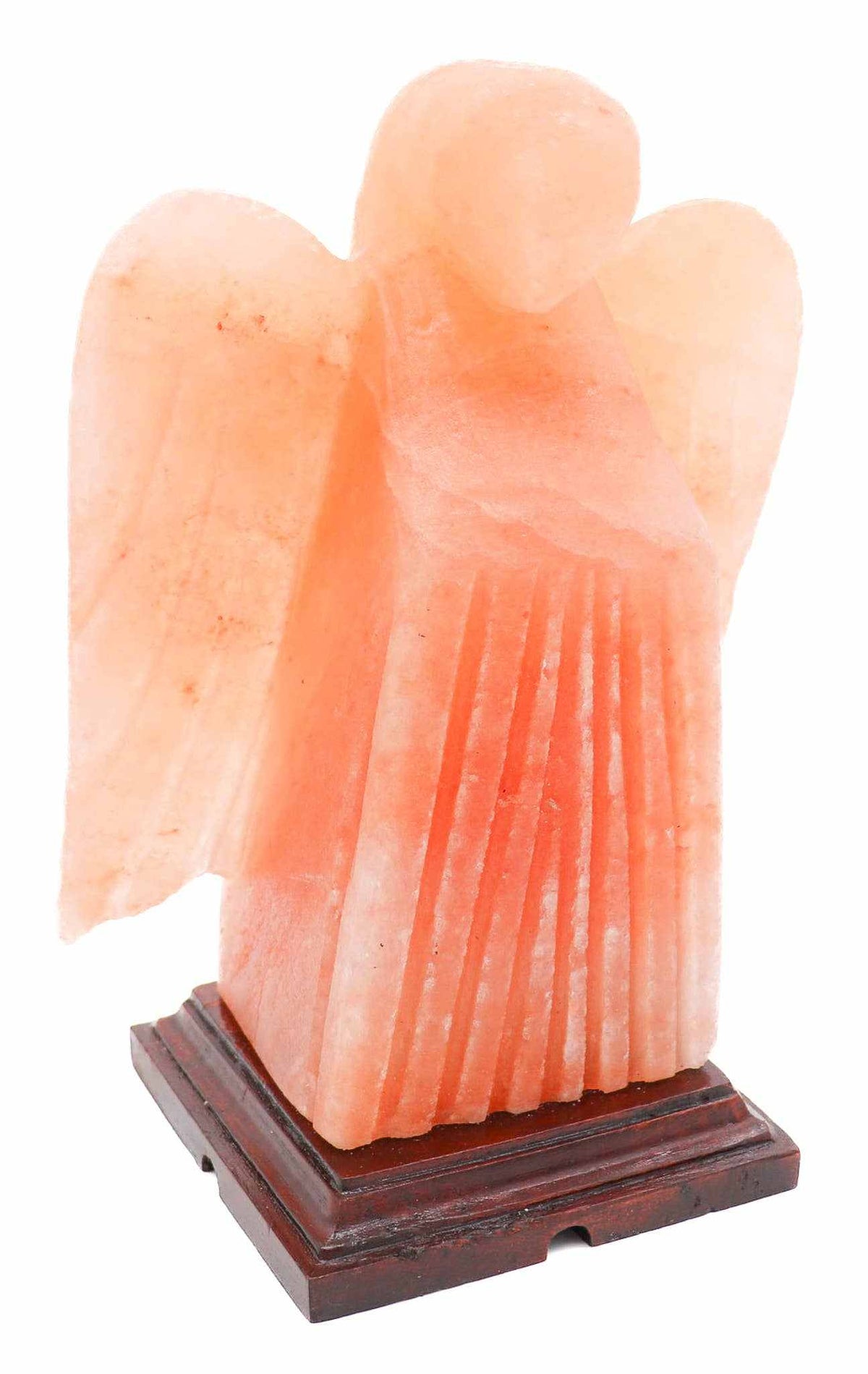 Himalayan Salt ANGEL Shaped Salt Lamp (7-8lb) by Sacred Crystals