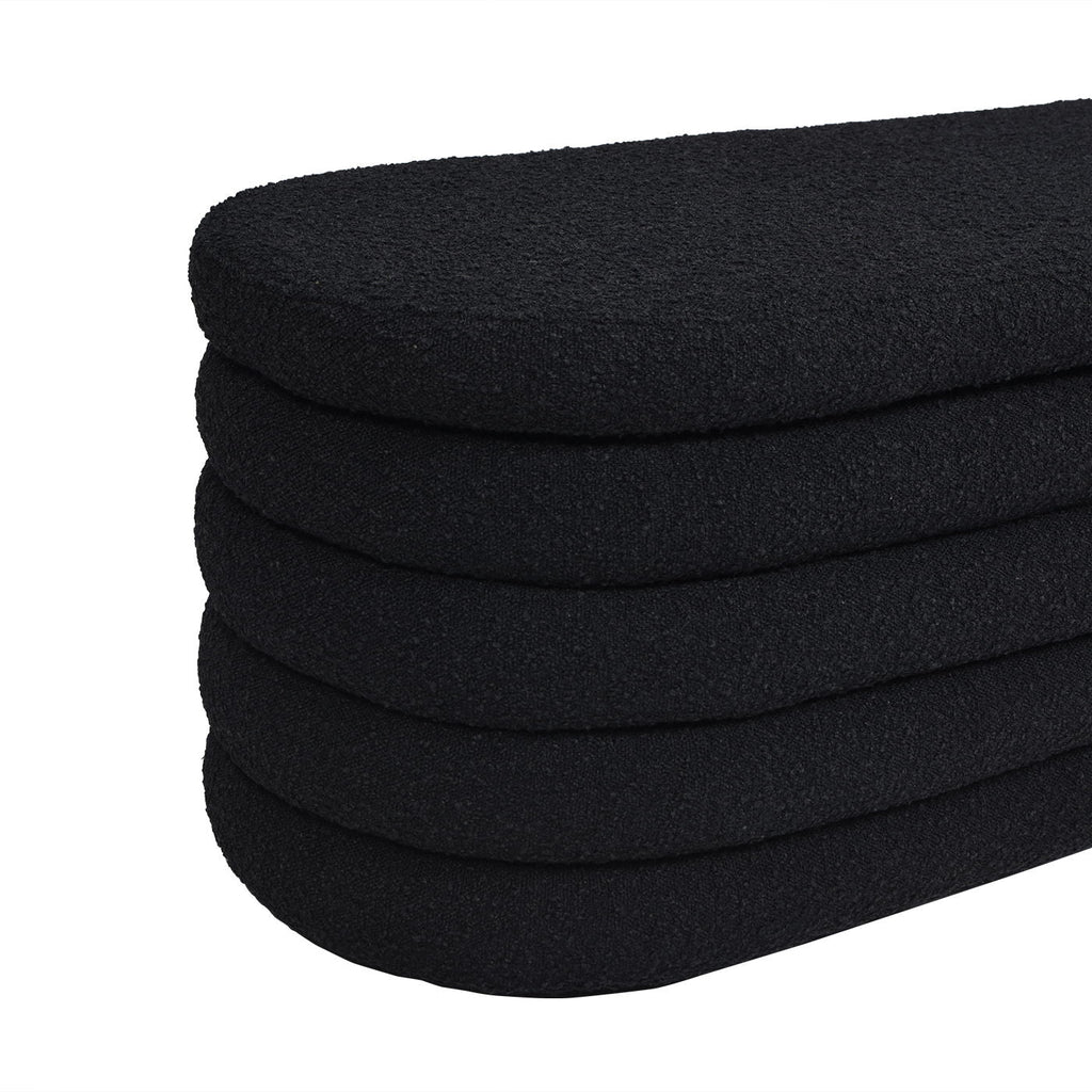 Fuji - Upholstered Oval Storage Bench by Unique Piece Furniture