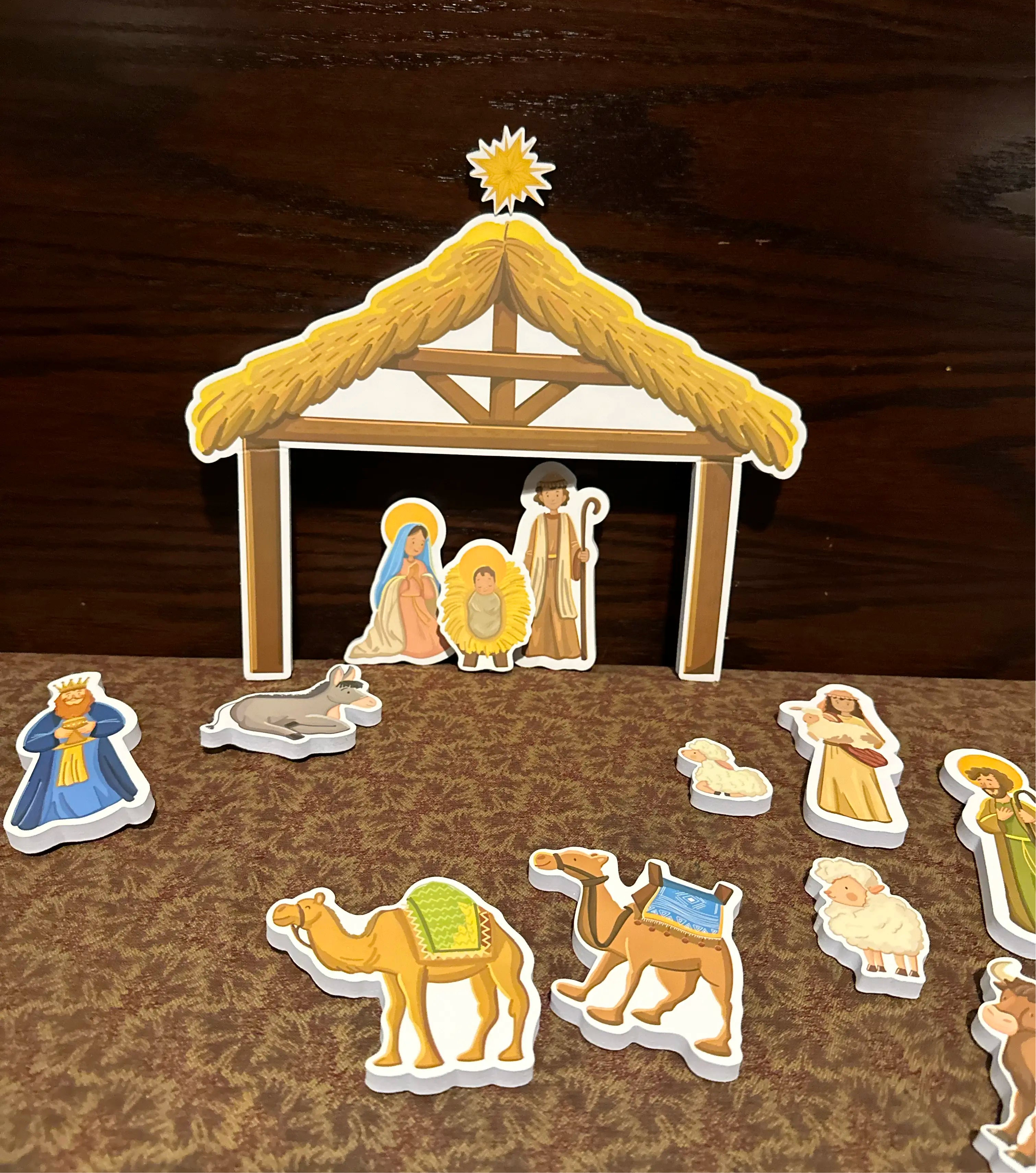 Quiet Nativity Set (a Christmas bath toy!) by Saintly Heart