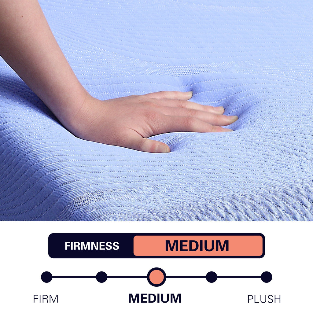 12" Refresh Flex Head Hybrid Cooling GelCare Memory Foam And Coil Mattress by Unique Piece Furniture