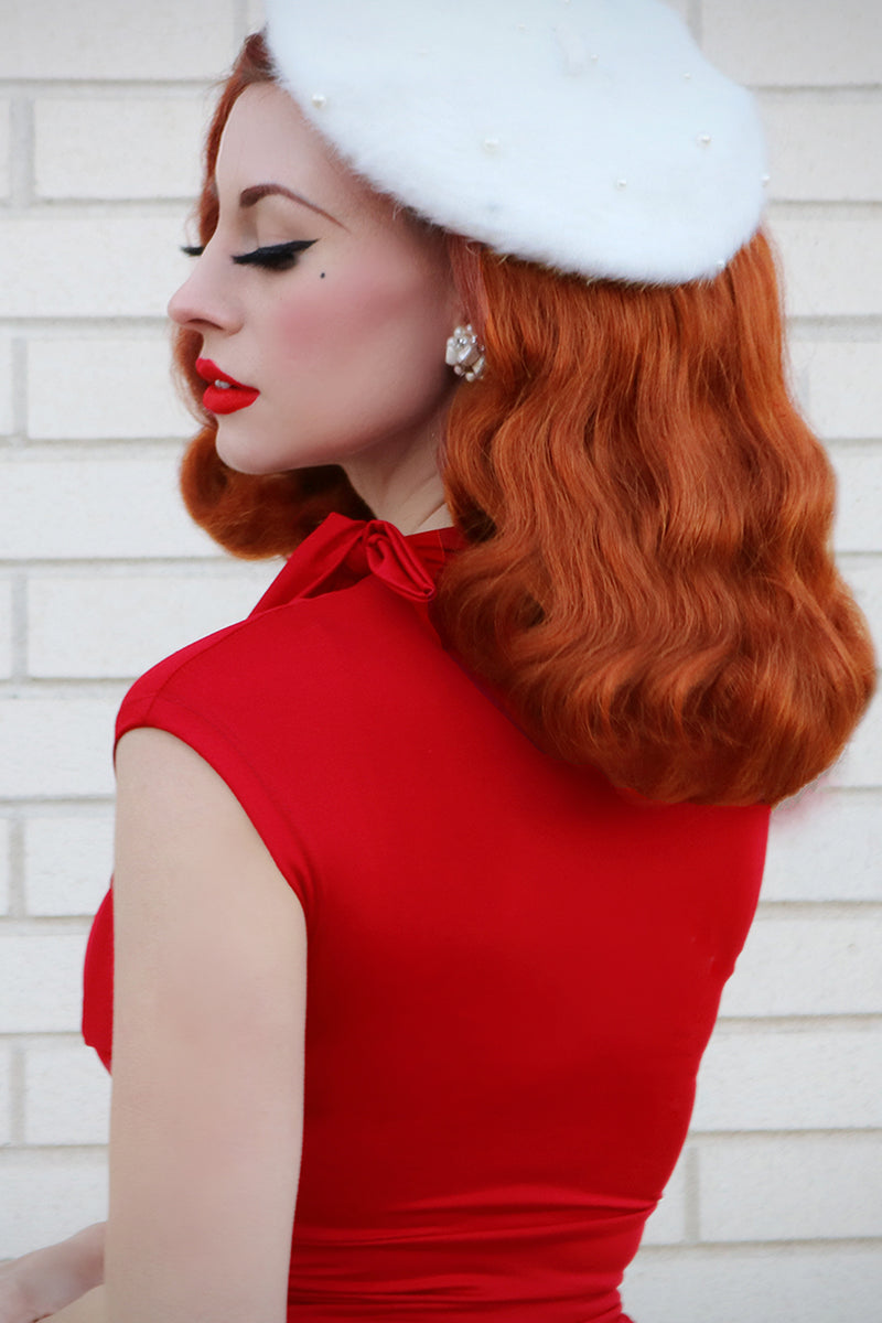Bombshell Dress in Red - 4X only by Retrolicious