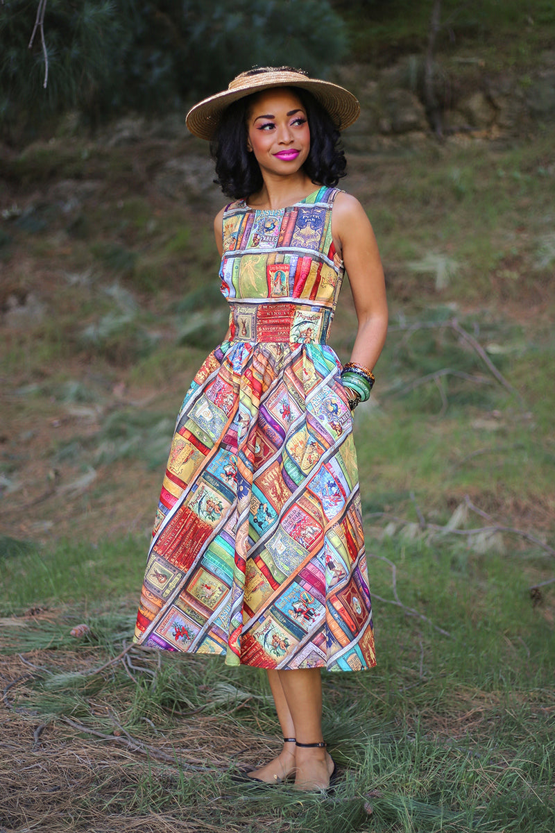 Fairytales Midi Dress by Retrolicious